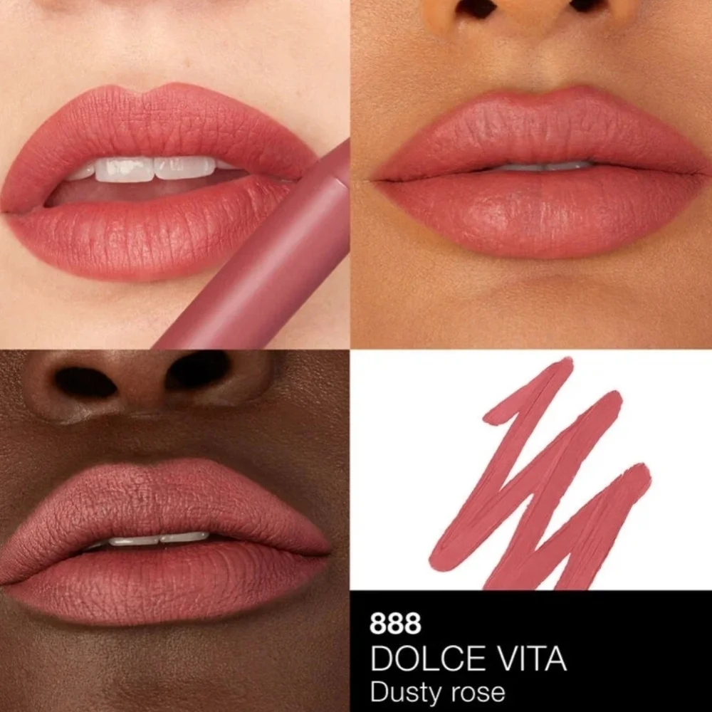 NARS Mini Powermatte High Intensity Lip Pencil Duo, 1.6g x2, NIB